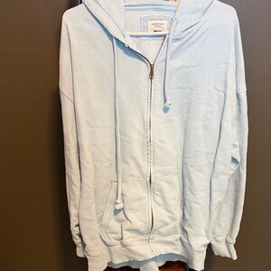 American Eagle Outfitters Sky Blue Hoodie